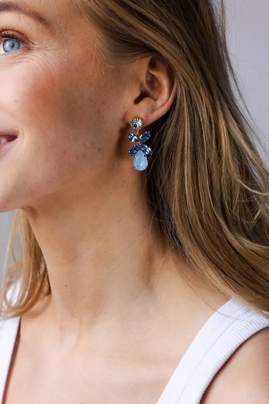 Mini Dione Earrings Gold Sky Ignite^CARMA Clearance