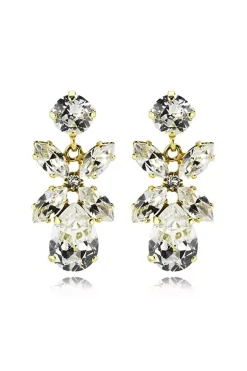 Mini Dione Earrings Gold Crystal^CAROLINE SVEDBOM Clearance