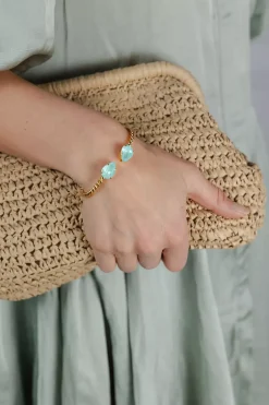 Mini Drop Bracelet Gold Soft Mint^CAROLINE SVEDBOM Sale