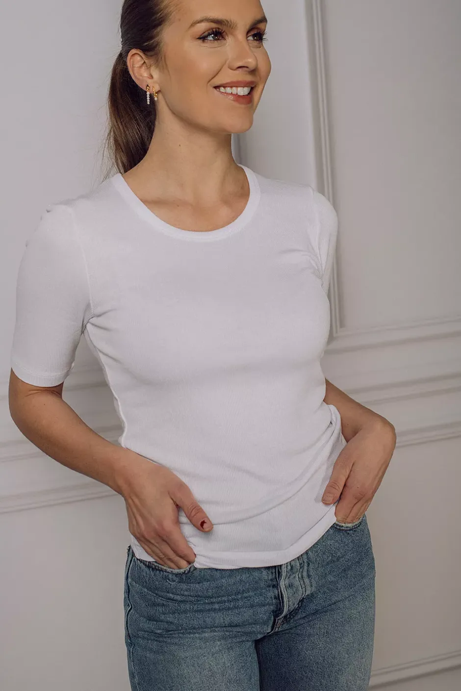 Mutula T-Shirt White^MUNTHE Online