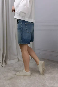 Narja Shorts Medium Blue^REPLAY Clearance
