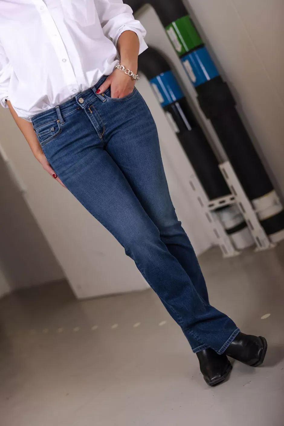New Luz Bootcut Dark Blue^REPLAY Best