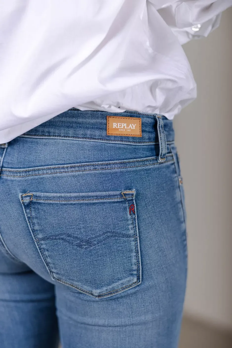 New Luz Bootcut Medium Blue^REPLAY Fashion