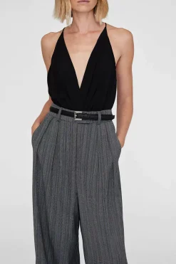 Nicola Belt Black With Silver^ANINE BING Best