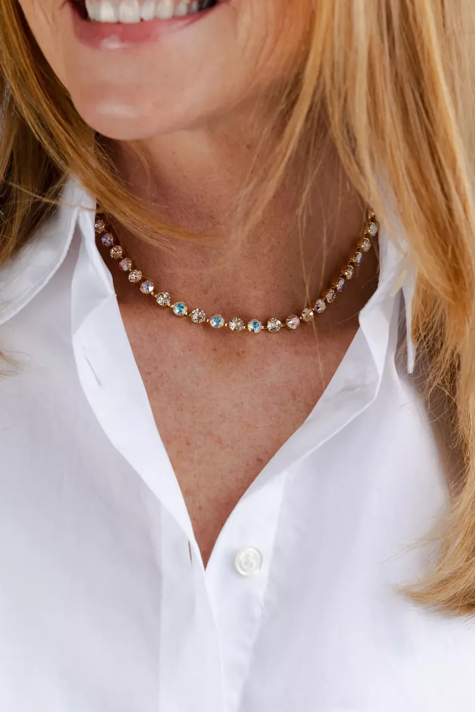 Nicola Necklace Gold Aurore Boreale^CAROLINE SVEDBOM Sale