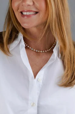 Nicola Necklace Gold Aurore Boreale^CAROLINE SVEDBOM Sale