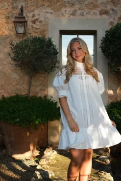 Nora Dress White^CARMA COLLECTION Clearance
