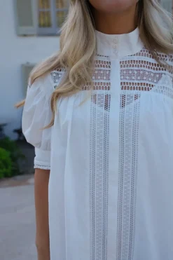 Nora Dress White^CARMA COLLECTION Clearance