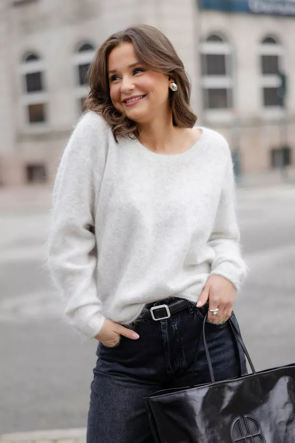 Nuny Sweater Polar Melange^AMERICAN VINTAGE Sale