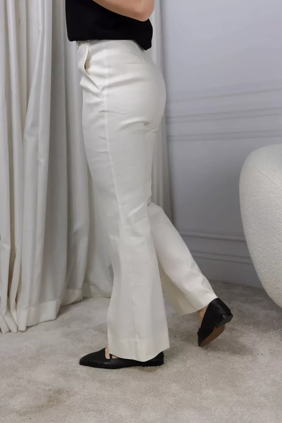 OliviaFV 769 Regular Cream White Linen^FIVE UNITS Outlet