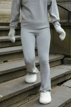 Olly Flare Pants Grey Melange^LUNE ACTIVE Hot