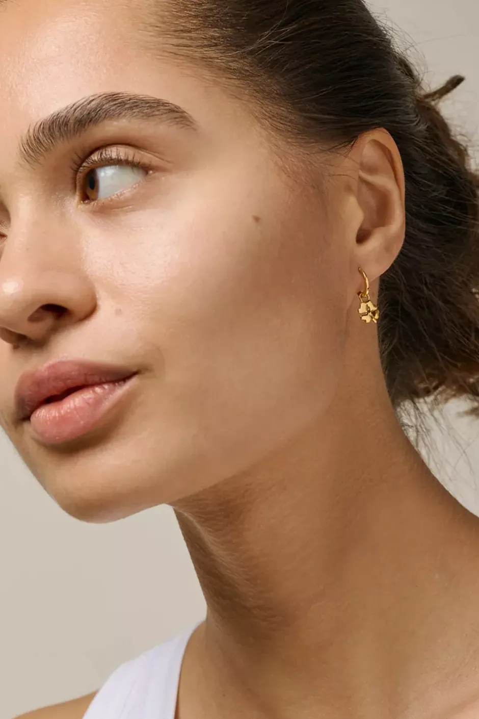 Organic Clover Charm Gold^ENAMEL COPENHAGEN Clearance