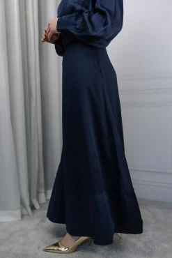 Organza Maxi Skirt Navy^BY TIMO Discount