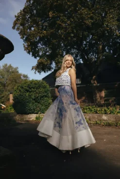 Organza Maxi Skirt Skylight^BY TIMO Fashion