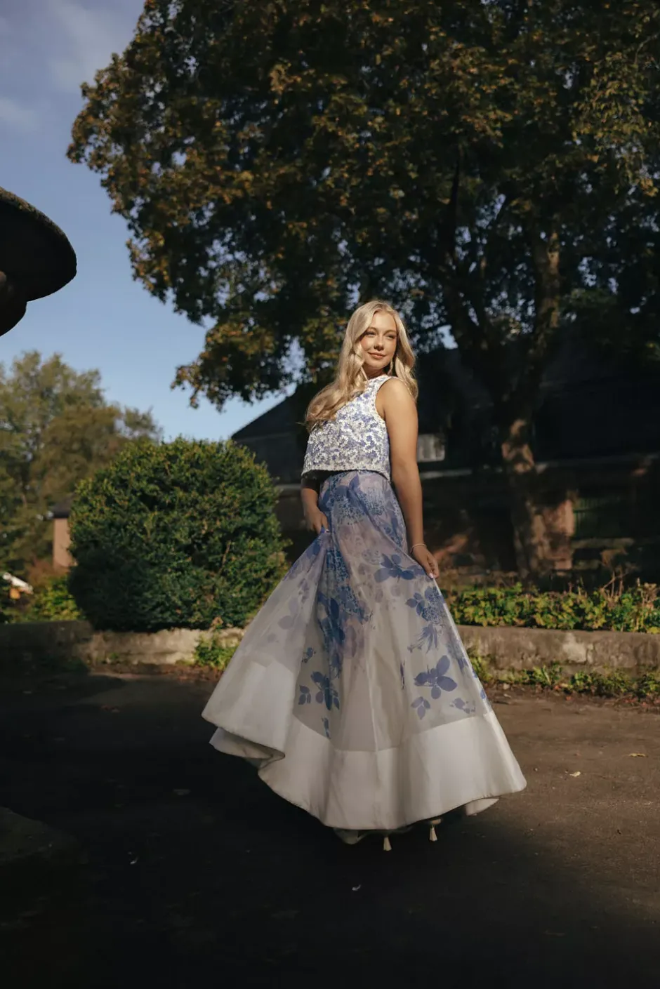 Organza Maxi Skirt Skylight^BY TIMO Fashion