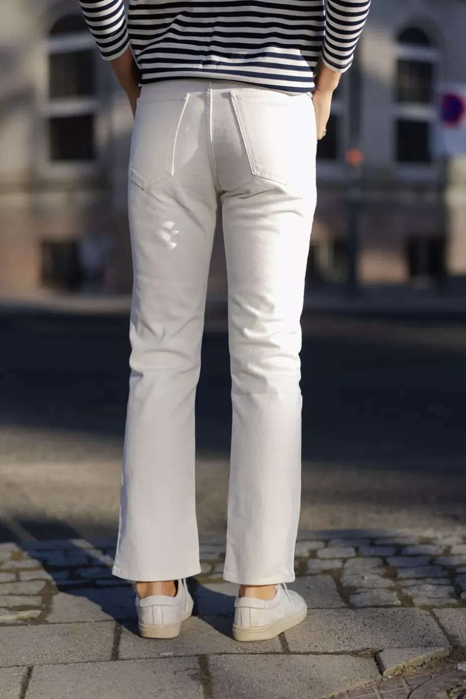 Paper Jeans Ivory^HIIL STUDIO Discount