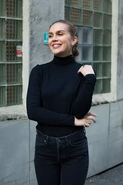 Perfect Line Turtleneck Longsleeve Black^OROBLU Best