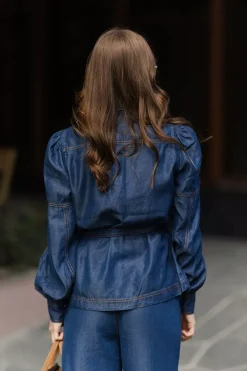 Pikine Shirt Indigo^MUNTHE Clearance