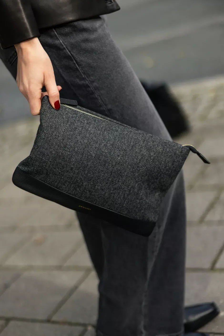 Pillow Pouch Black^CARMA Fashion