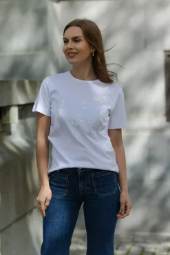 Piris T-Shirt White^MUNTHE Discount