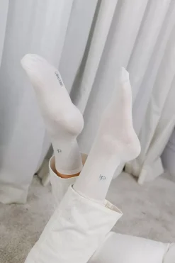 2Pk Mesh Squares Sock Grey/Off White^CALVIN KLEIN Outlet