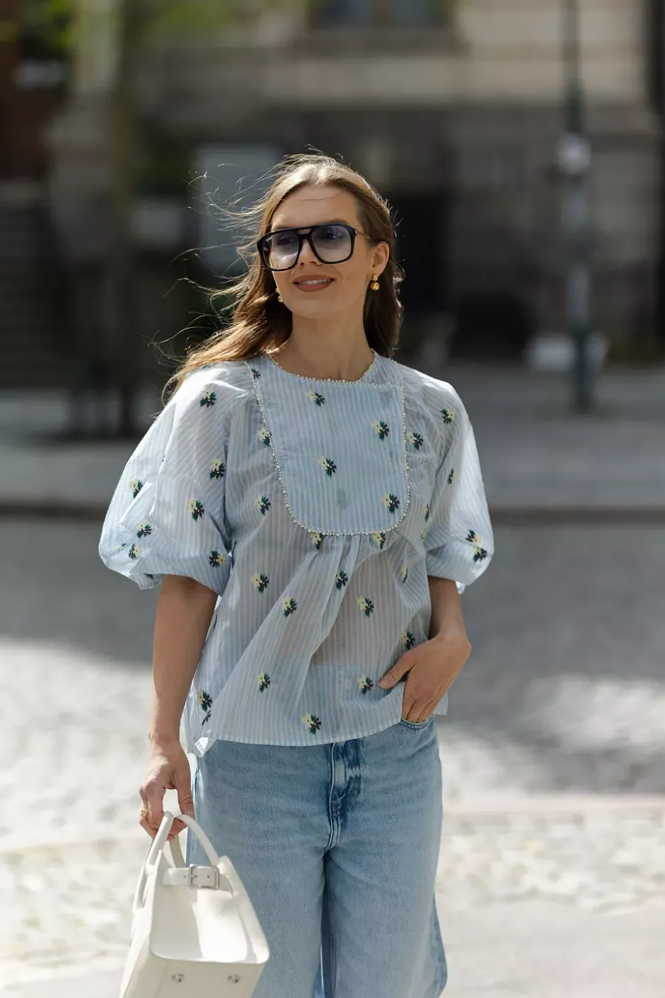 Pristina Blouse Light Blue^MUNTHE Outlet