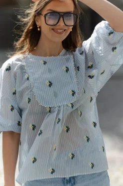 Pristina Blouse Light Blue^MUNTHE Outlet