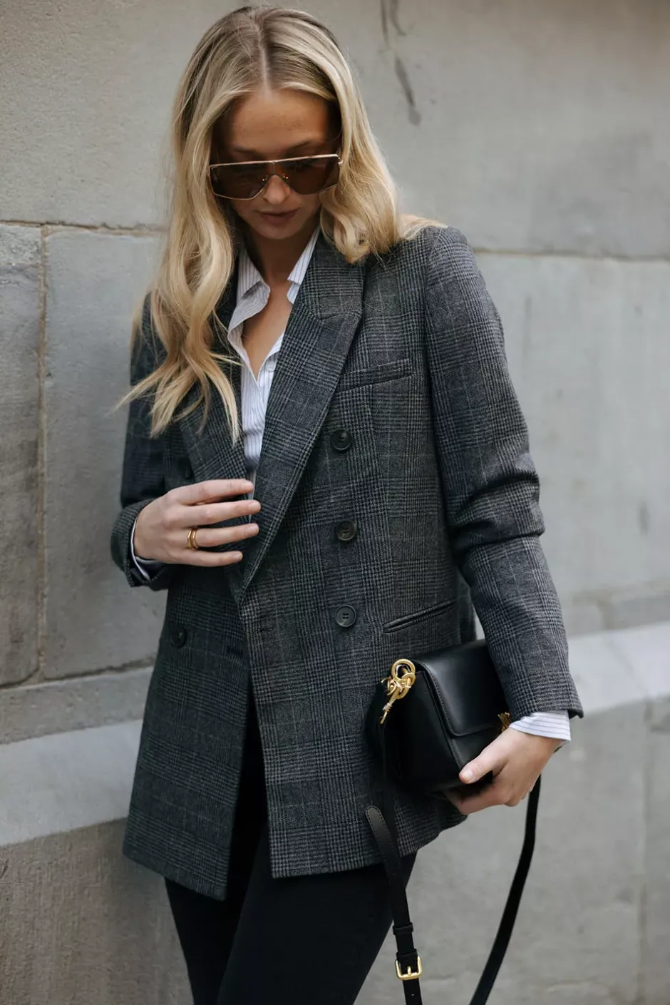 Pure Blazer Grey^HIIL STUDIO Discount