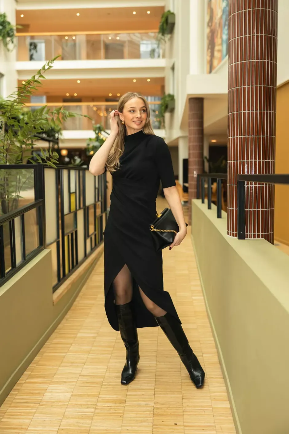 Que Dress Black^HIIL STUDIO Fashion