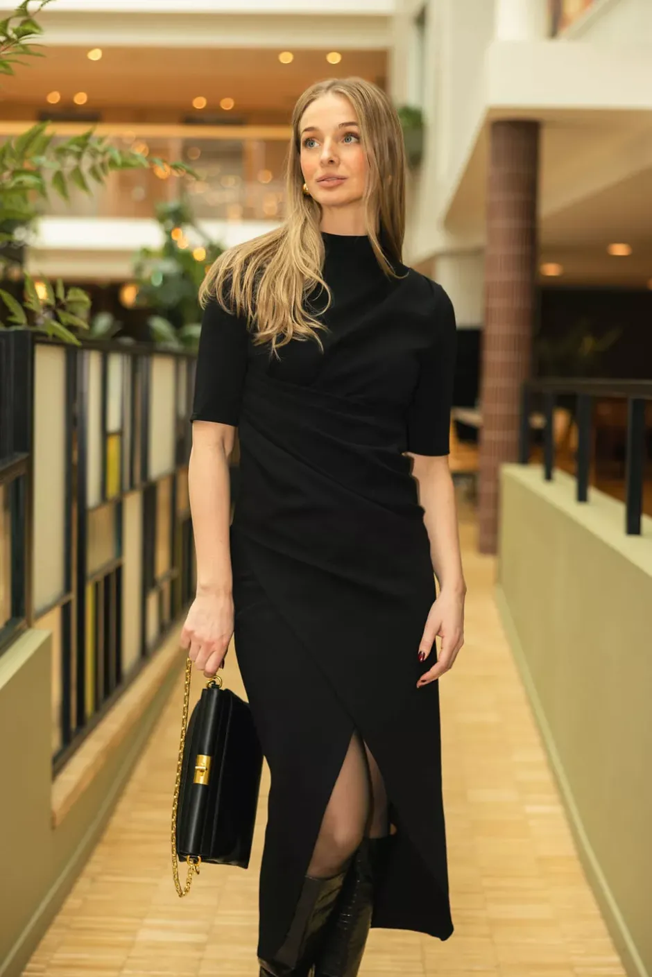 Que Dress Black^HIIL STUDIO Fashion