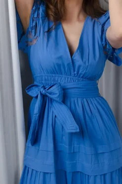 Radhika Long Dress Fiucci Blue^SCARLETT POPPIES Outlet
