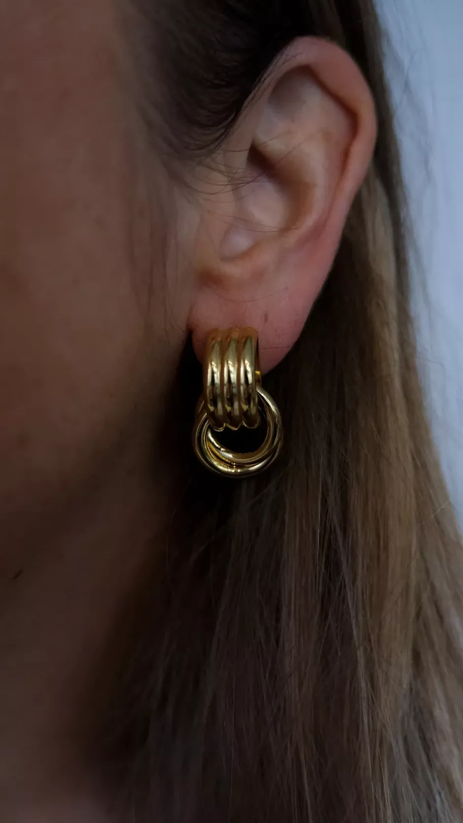 Ready Or Knot Earrings Gold^HIIL STUDIO JEWELRY Clearance