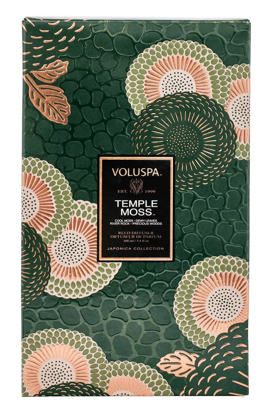 Reed Diffuser 100ml Temple Moss^VOLUSPA Clearance