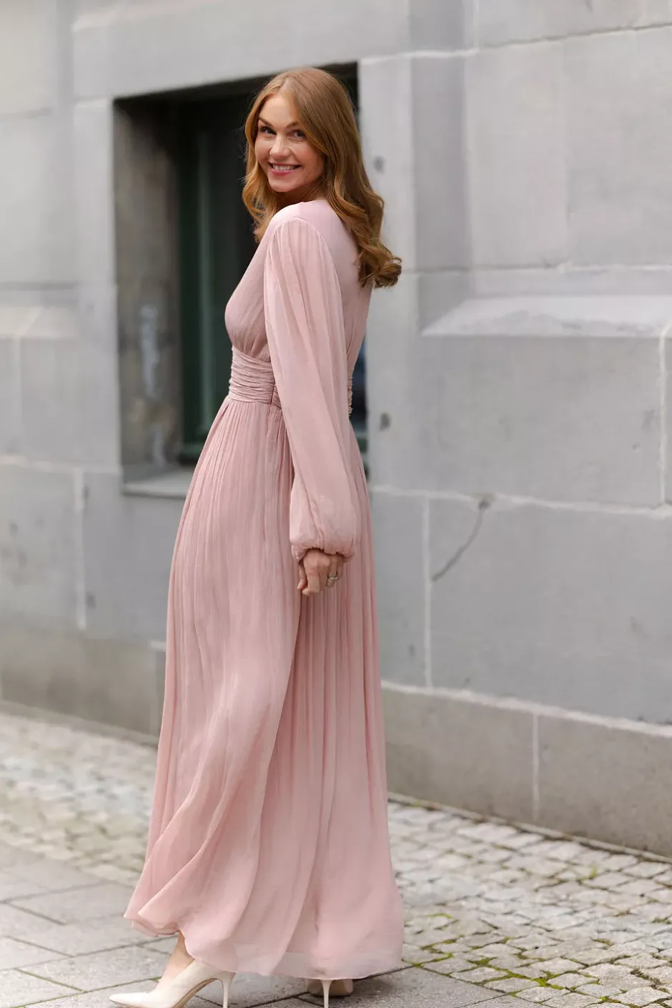 Riviera Dress Dusty Pink^ENVELOPE1976 New