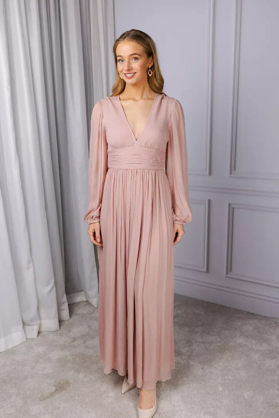 Riviera Dress Dusty Pink^ENVELOPE1976 New