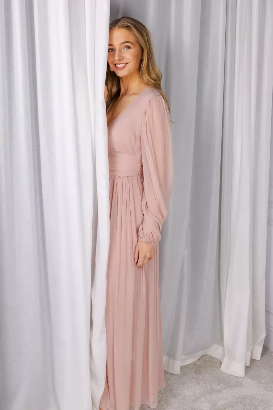 Riviera Dress Dusty Pink^ENVELOPE1976 New
