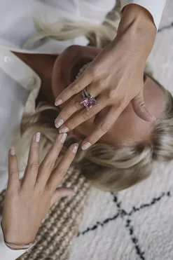 Rosa Zirconium Ring^THEOO Discount