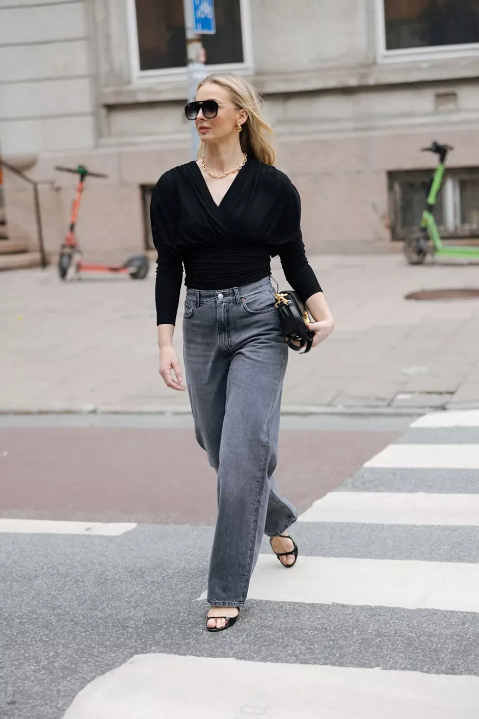 Salvia Top Black^VIVEH Clearance