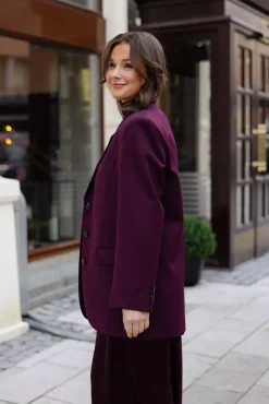 Sara Blazer Bordeux^ANINE BING Sale