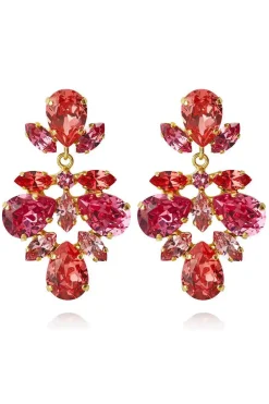 Selene Earrings Gold Sunset Combo^CAROLINE SVEDBOM New