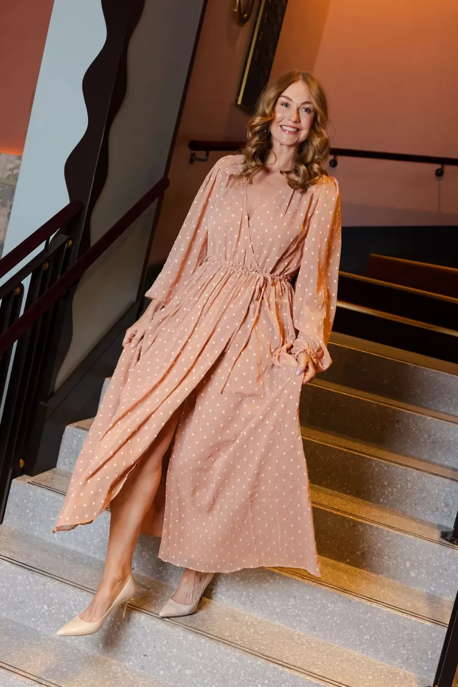 Sienna Dobby Maxi Dress Canyon Sunset^TWISTu0026TANGO Best