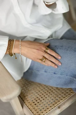Simple Ring Gold^HIIL STUDIO JEWELRY Outlet