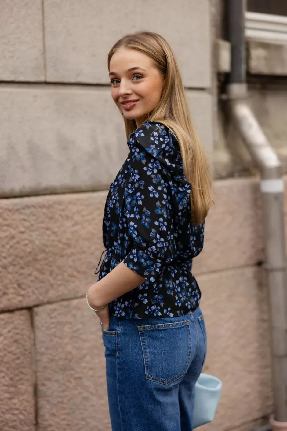 Sonia Blouse Black^MUNTHE New
