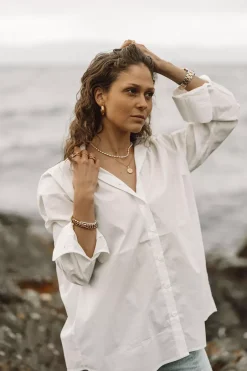 Star Gold Necklace Gold^HIIL STUDIO JEWELRY Hot