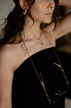 Sun Chain Gold^HIIL STUDIO JEWELRY New