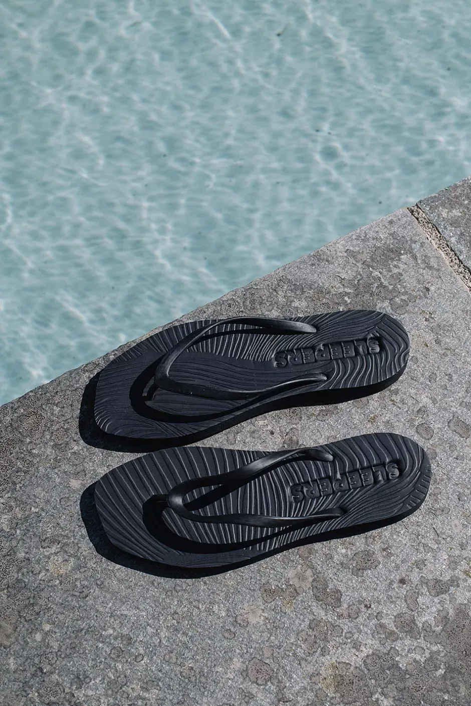 Tapered Flip Flops Black^SLEEPERS Online