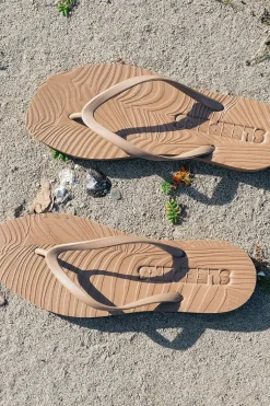 Tapered Flip Flops Sand^SLEEPERS Clearance