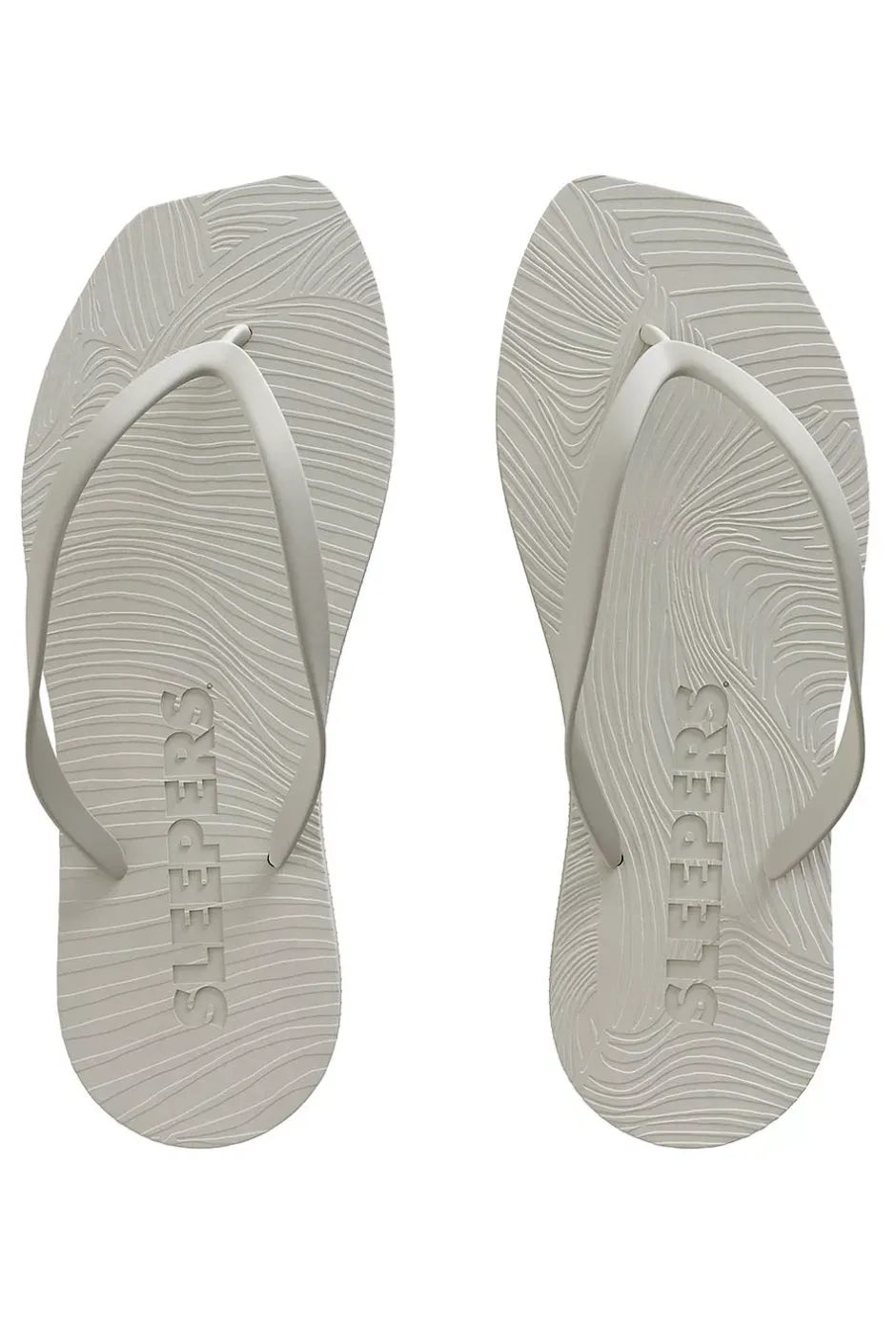 Tapered Flip Flops White^SLEEPERS Discount