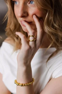 The Alma Ring Gold^LIÈ STUDIO Hot