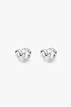 The Asta Earrings Silver^LIÈ STUDIO New